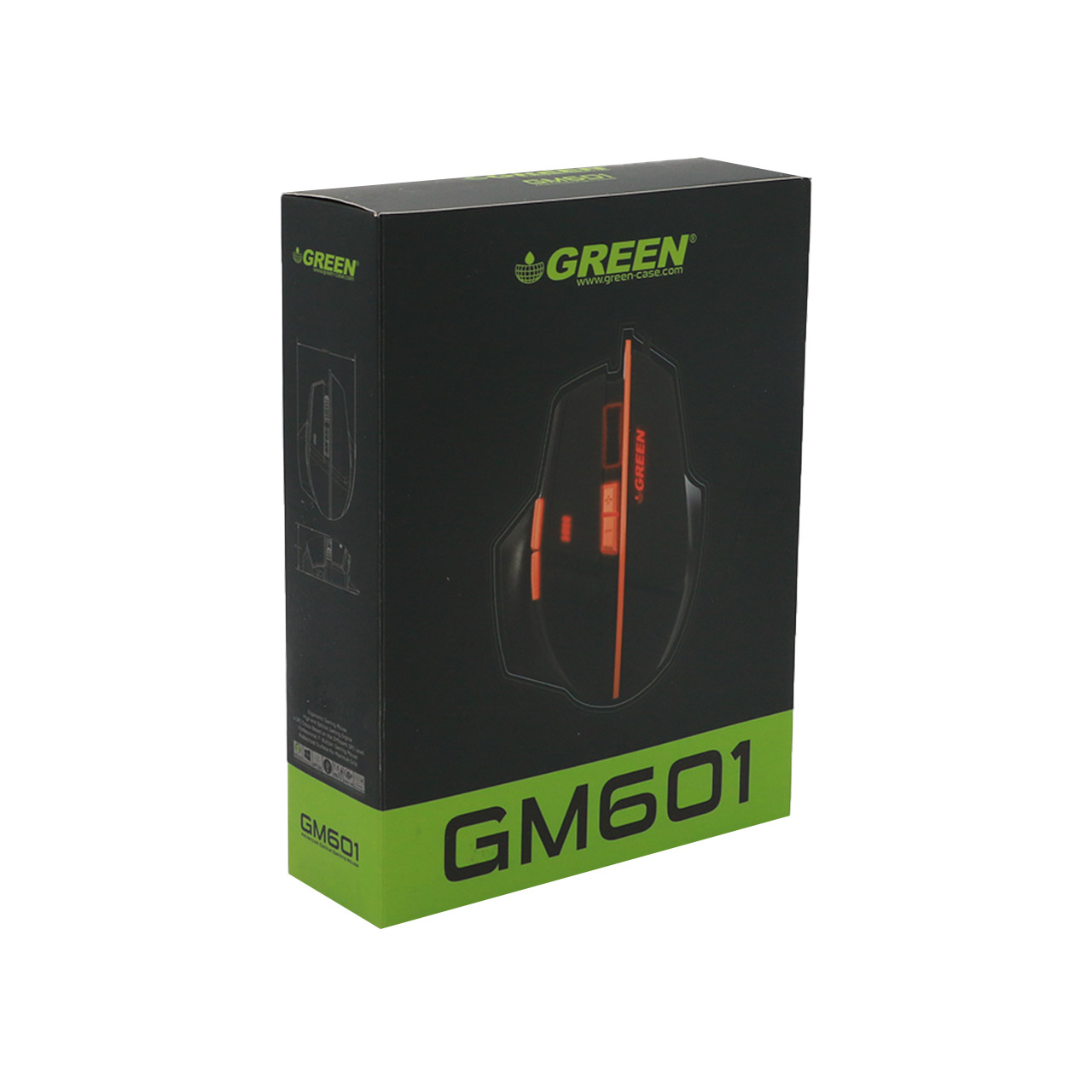 آنباکس و بررسی موس گیمینگ GM 601 از شرکت GREEN