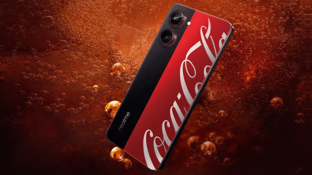 برند معروف و محبوب کوکاکولا از اولین مدل گوشی خود رونمایی کرد | ریلمی 10 پرو
